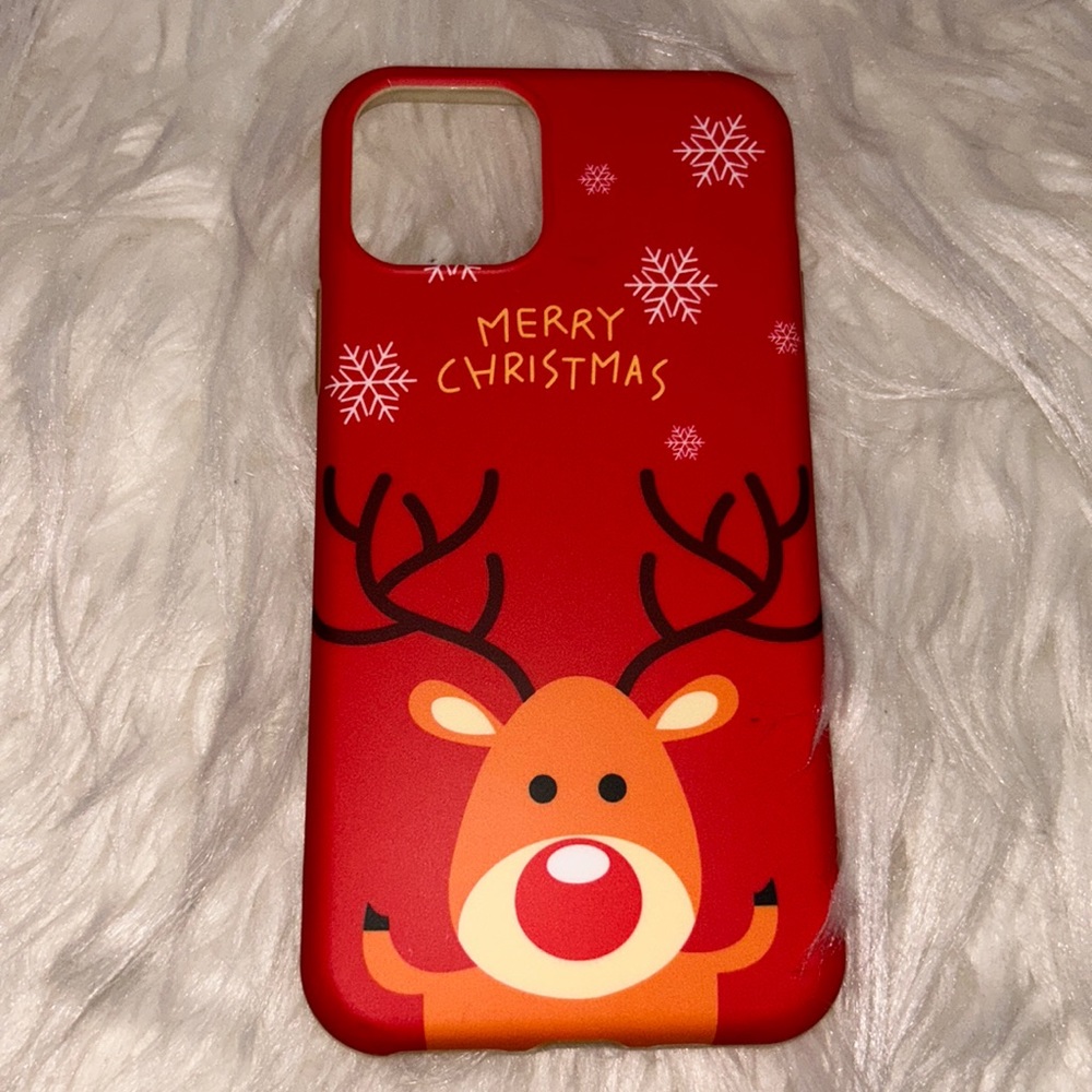iPhone 11 Pro Max Case 6.5", Merry Christmas Shockproof Cute Pretty Design